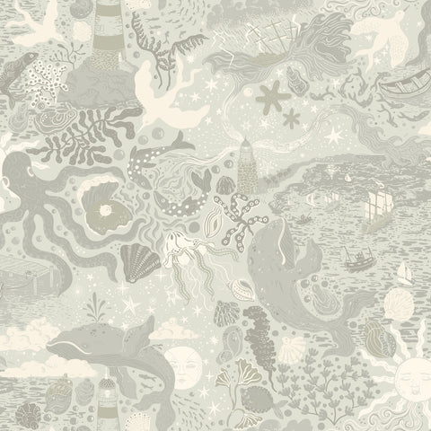 MB29017 Havet Light Blue Wallpaper 