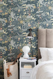 MB29018 Havet Dark Blue Wallpaper