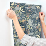 MB29018 Havet Dark Blue Wallpaper