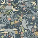 MB29018 Havet Dark Blue Wallpaper