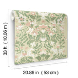 MB29026 Cirkus Light Green Wallpaper