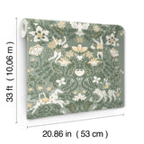 MB29027 Cirkus Sea Green Wallpaper