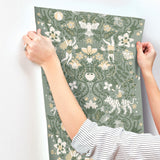 MB29027 Cirkus Sea Green Wallpaper