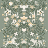 MB29027 Cirkus Sea Green Wallpaper