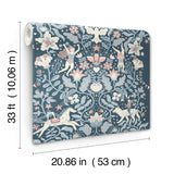 MB29028 Cirkus Blue Wallpaper