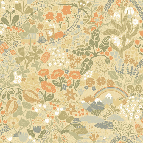 MB29030 Taget Yellow Wallpaper