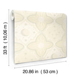 MB29031 Sol Måne Beige Wallpaper