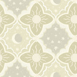MB29033 Sol Måne Green Wallpaper