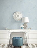 MB31302 Summer Magnolia Blue Oasis Wallpaper 