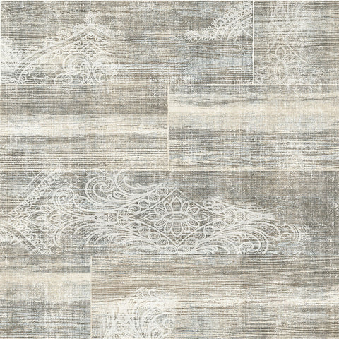 MD17300 Inaya Neutral Ornament Wallpaper