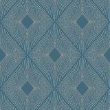 MD7131 Harlowe Blue Silver Wallpaper