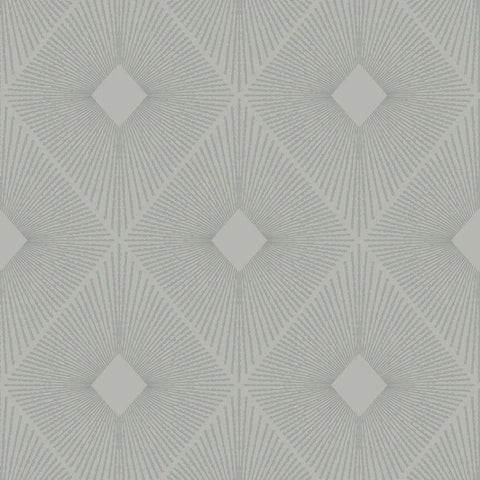 MD7132 Harlowe Gray Silver Wallpaper