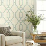 ME1553 Woven Trellis Wallpaper