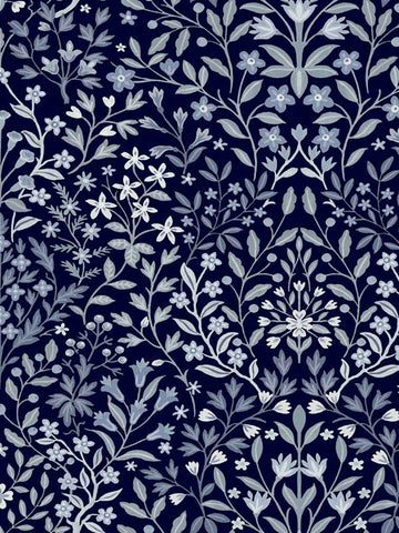 MF4723 Garden Blue Terrace Wallpaper