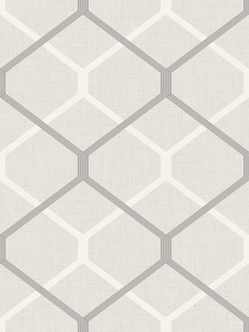 MG40708 Hexagon Metallic Wallpaper