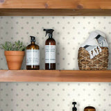 MH1582 Dots on Dots Cupola White Wallpaper