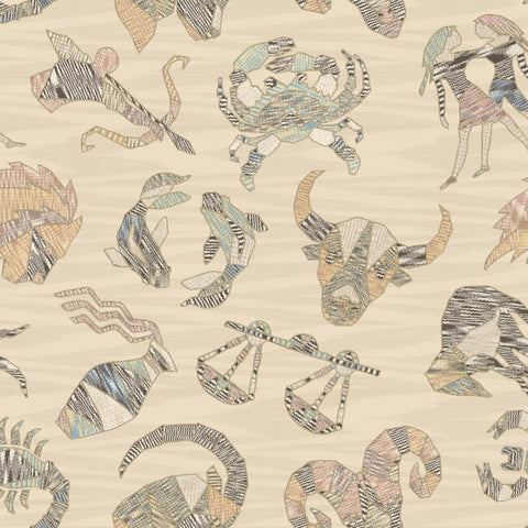 MI10351 Constellations Cream Multi Wallpaper