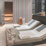 MI10396 Striped Sunset Wallpaper