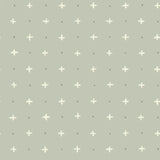 MK1103 Cross Stitch Green Wallpaper