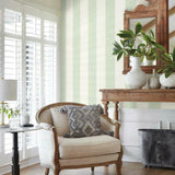 MK1116 Thread Stripe Green Wallpaper
