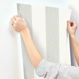 MK1117 Thread Stripe Black Wallpaper