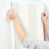 MK1118 Thread Stripe Blue Grey Wallpaper