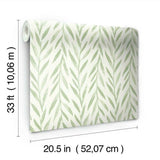 MK1135 Willow Light Green Wallpaper