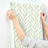 MK1135 Willow Light Green Wallpaper