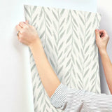 MK1137 Willow Grey Wallpaper