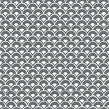 MK1150 Stacked Scallops Charcoal Wallpaper