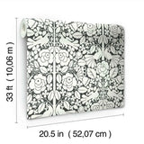 MK1167 Fairy Tales White Black Wallpaper