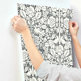 MK1167 Fairy Tales White Black Wallpaper