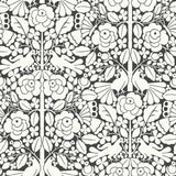 MK1167 Fairy Tales White Black Wallpaper