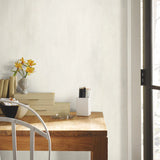 MM1775 Stucco Finish White Wallpaper