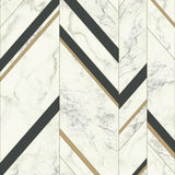 MM1805 Marble Chevron Wallpaper