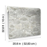 MN1802 Field Stone Grey Wallpaper