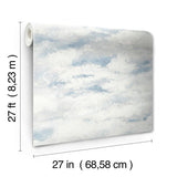 MN1812 Plein Air Blue Wallpaper
