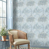 MN1820 Orchard Blue Grey Wallpaper