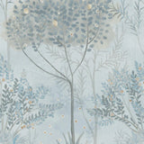 MN1820 Orchard Blue Grey Wallpaper