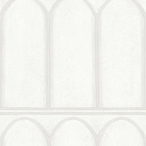 MN1830 Arches White Pearl Wallpaper