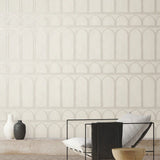 MN1831 Arches Beige Pearl Wallpaper 