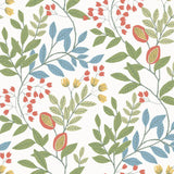 MN1841 Eden Retreat Multi White Wallpaper