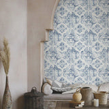 MN1891 Quartet White Blue Wallpaper
