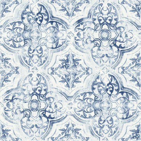 MN1891 Quartet White Blue Wallpaper