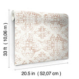 MN1892 Quartet Neutral Terracotta Wallpaper