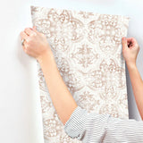 MN1892 Quartet Neutral Terracotta Wallpaper