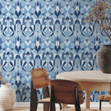 MN1920 Malta Blue Silver Wallpaper