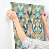 MN1923 Malta Multi Gold Wallpaper