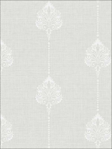 MS90208 Damask Stripe Wallpaper