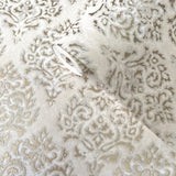 MT2020 Lustre Modern Damask Wallpaper